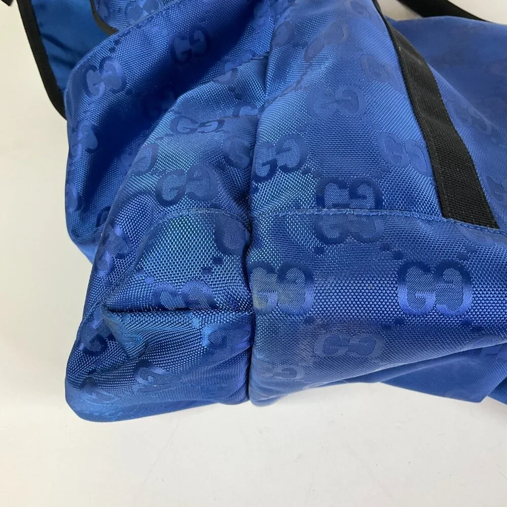 Gucci Off the Grid Duffle Bag GG Monogram Blue